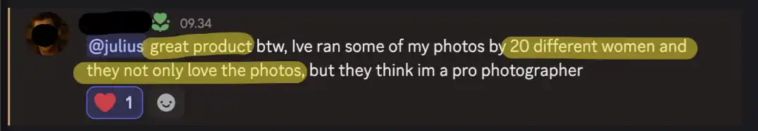 User review