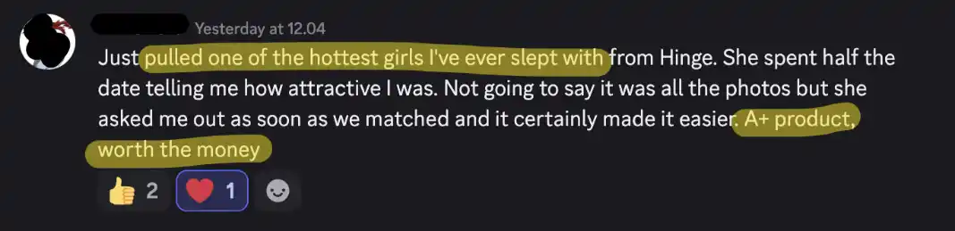 User review